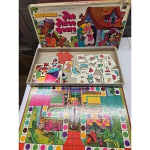 Vintage 1972 Goldilocks and‎ The Three Bears Game Selchow & Righter Incomplete